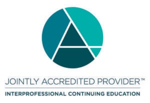 Image of text: Jointly Accredited Provider Inter Professional Continuing Education