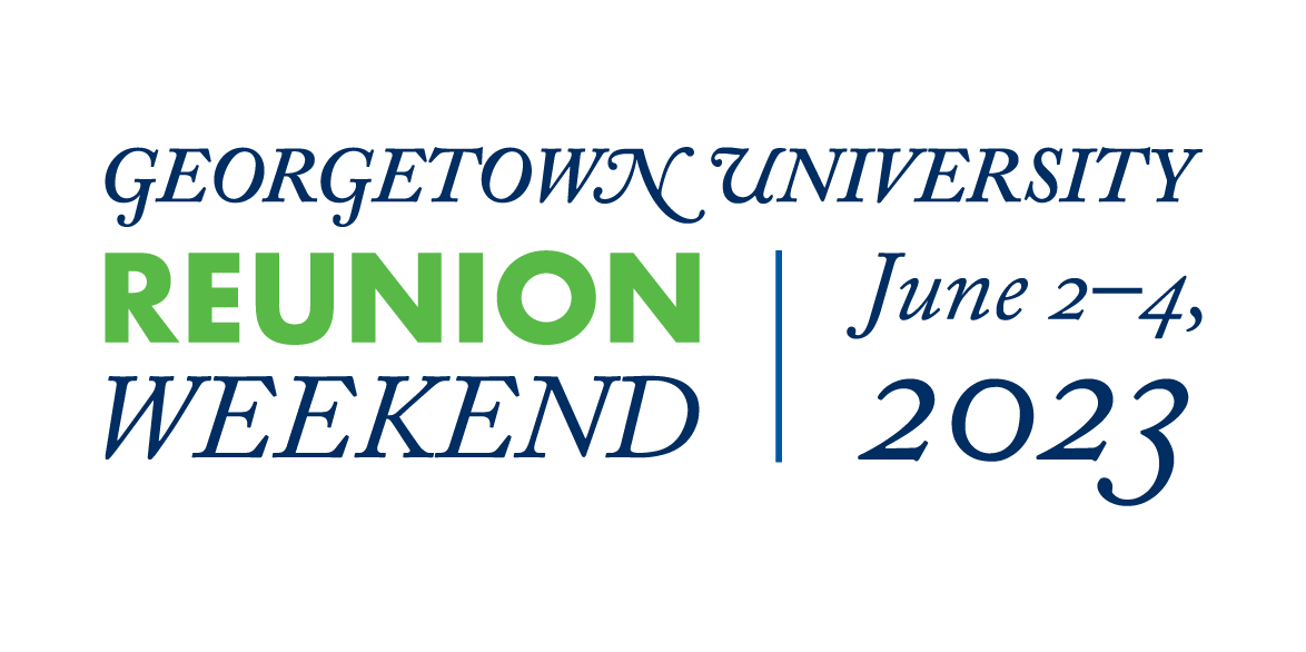 georgetown university reunion weekend, june 2-4 2023